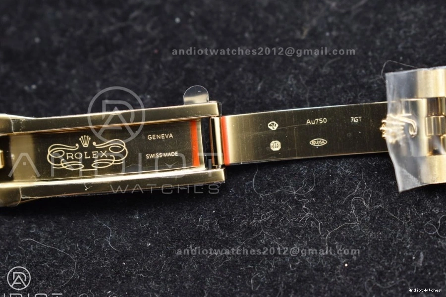 Diamond DayDate GoAnywhere Markers Bracelet Weight President YG Gold Dial A3255 904L Gain 723 V Steel GMF 40 On 0906
